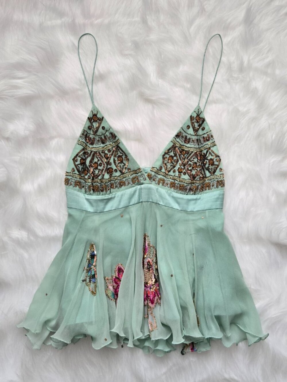 Rare Vintage Holy Grail Ultimate Matthew Williamson Masterpiece Fairy Camisole - Picture 2 of 11